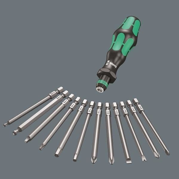 Sammansättning 41 stycken Kraftform Kompakt Trä + Fodral WERA 05135939001