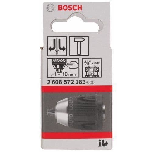 Bosch 2608572183 Snabbkopplingschuck Upp till 10 mm Klämning 1 / 10 mm Gänga 24
