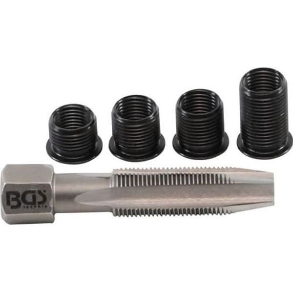 Reparationssats - Ej specificerat - M10 x 1,00 mm - HSS stål - 4 gängade bussningar - Enkel applicering