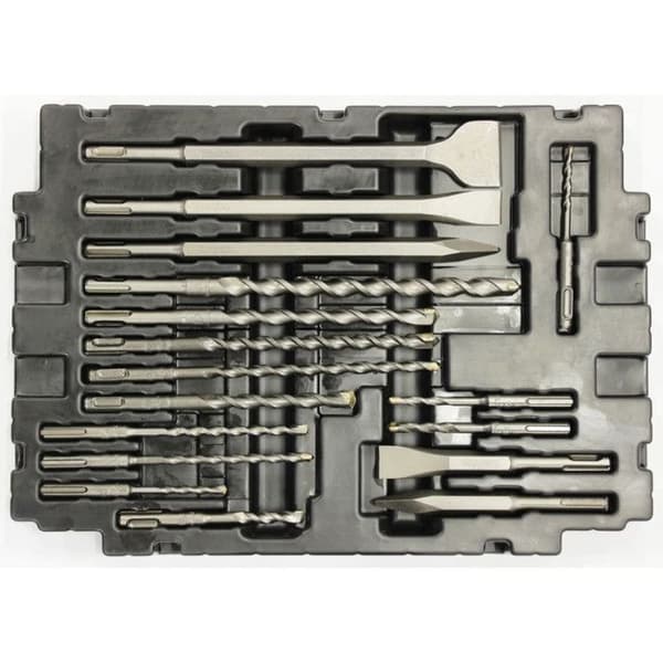 Stegborrsats - MAKITA - E-17790 - SDS-Plus - 17 delar