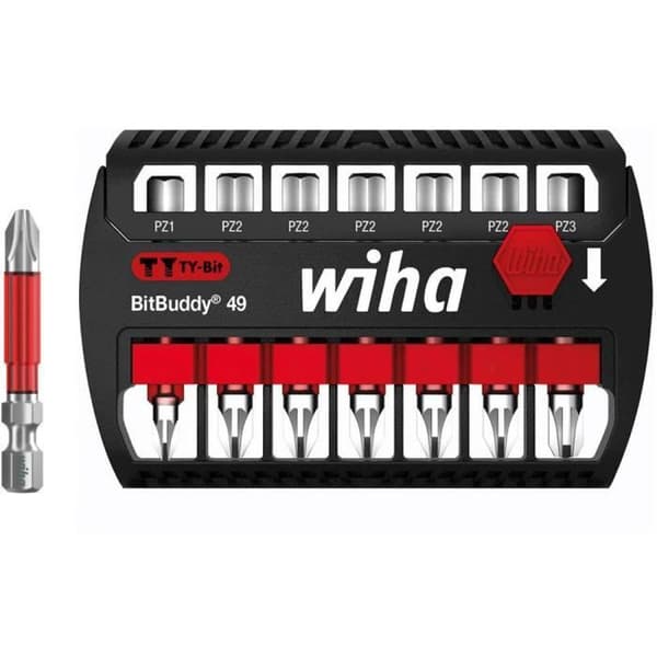 Bitset Wiha SB 7946TY-202 BitBuddy 49 42099 7 delar 1 set