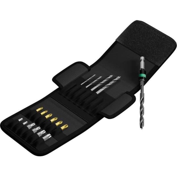 Borrset - WERA - HSS 1-4" (6,3 mm) - 18 stycken
