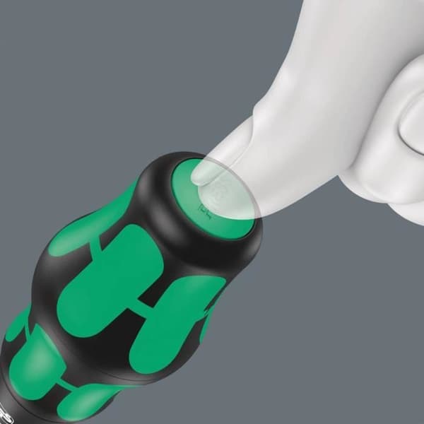 Wera Kompakt Turbo bitssats 1 05057482001 18 delar med bitshållare skruvmejsel, med momentadapter, s-chuck