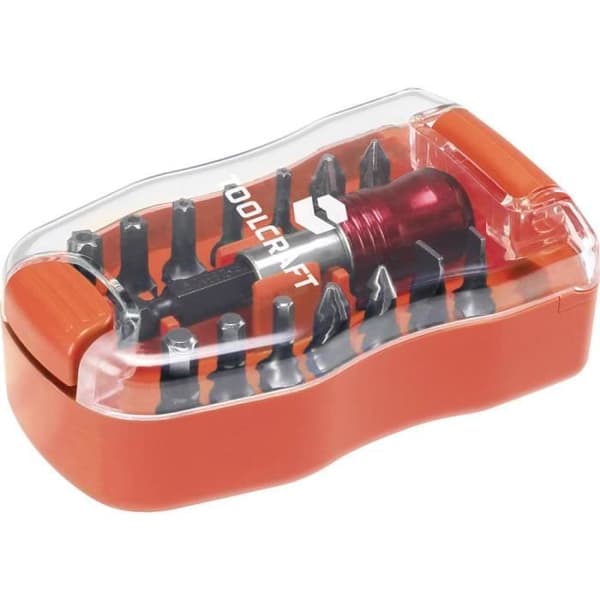 TOOLCRAFT TO-6623460 bitset 15 delar 1 set