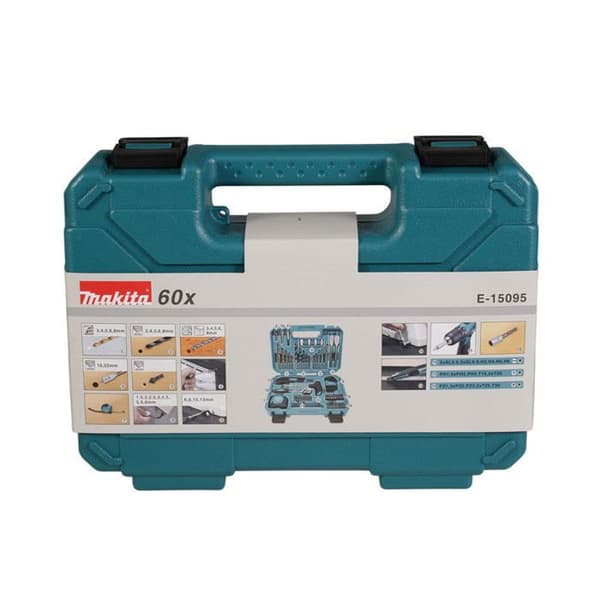 Makita E-15095 60 delar borr- och bitssortiment