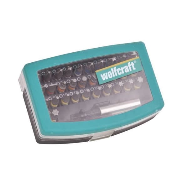 wolfcraft Bitset 32 delar 2975000