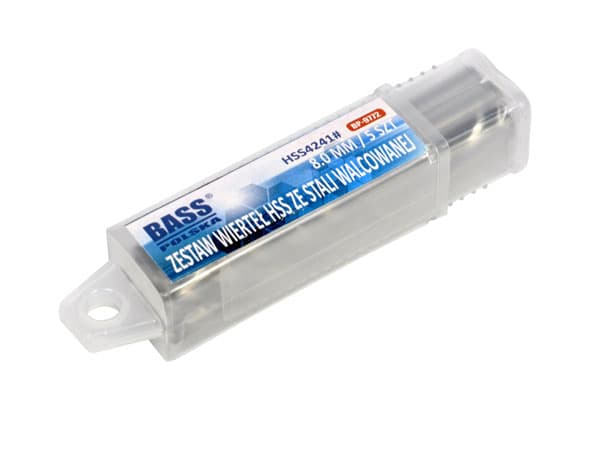 HSS metallborr 8mm 5 st