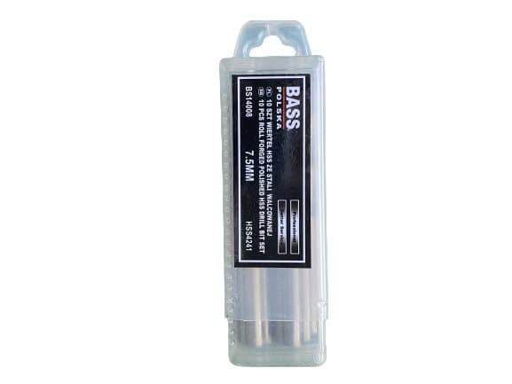 HSS 4241 bor af valset stål 7,5 mm 10 stk