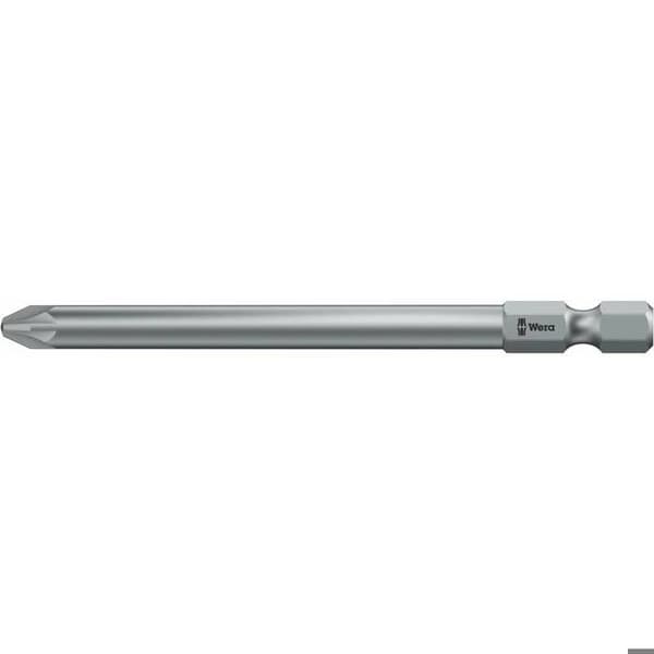 PZ 2 tvärskär Wera 05060035001 Legerat verktygsstål, extra styvt Form (bits): F 6,3 1 st.