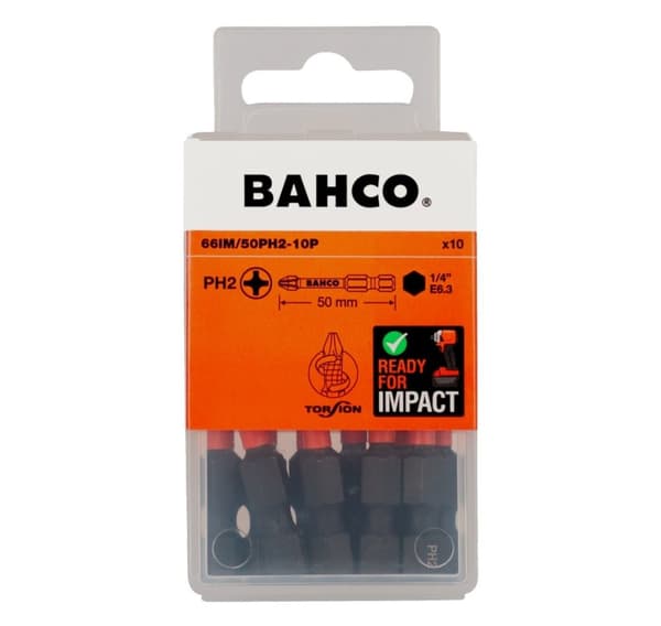 Bits 66IM PH2 50mm Impact, 10tk