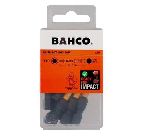 Bits 66IM T10 50mm Impact, 10tk