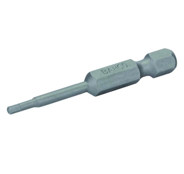 Sekskant bits 3mm 1/4" 50mm 5 stk