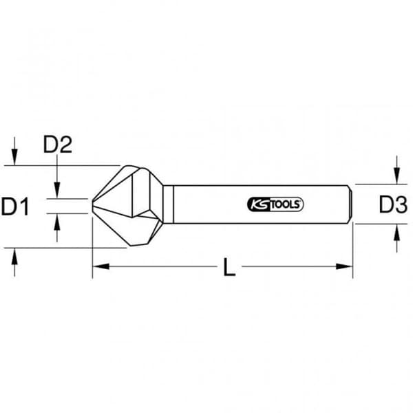 KS TOOLS 336.0112 HSS-CO urbor 10mm