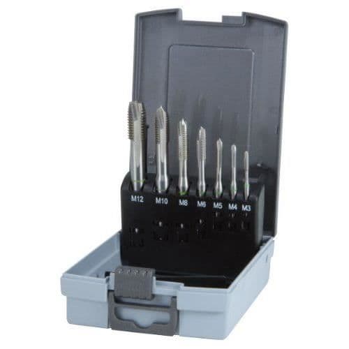 Ruko Coffret med 7 HSS Co 5 gängtappar DIN 371 / 376 - 245061RO
