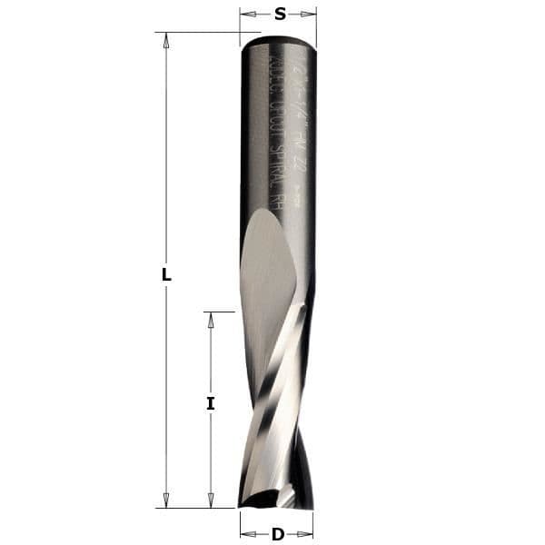 HELIKOIDAL BIT Z2 HM DR D = 10X32X80 S = 8 191.800.11
