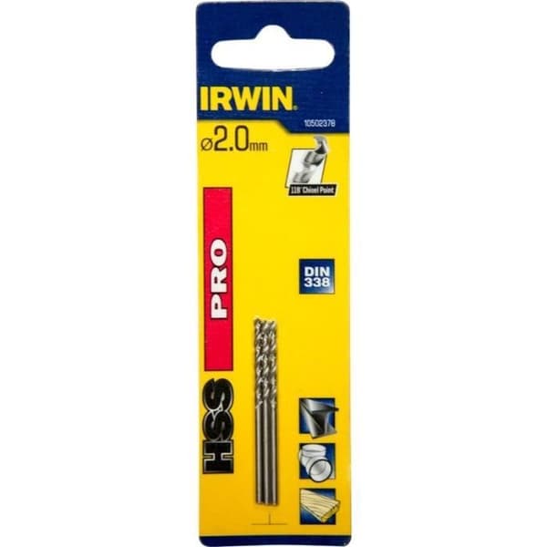 Borr - IRWIN - Pro cut mark - DIN 338 HSS - 2,0x49 mm