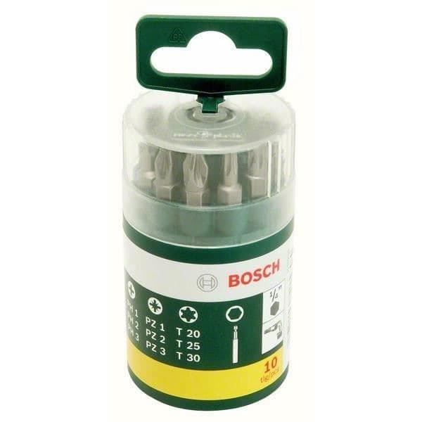 Accessoarer - BOSCH - Tonnelet 9 spetsar - Skruvning - Komplett paket - 2607019452