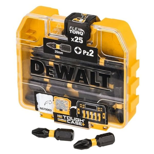 DEWALT DT70555T-QZ 25 x PH2 25 mm Torsion Impact Bit Box