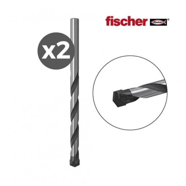 Pack 2 slagborr e 3x60