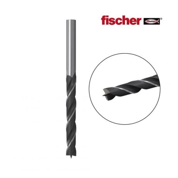 Träborr - fischer - HB 12/2K - CV stål - Centreringsspets - 1 st