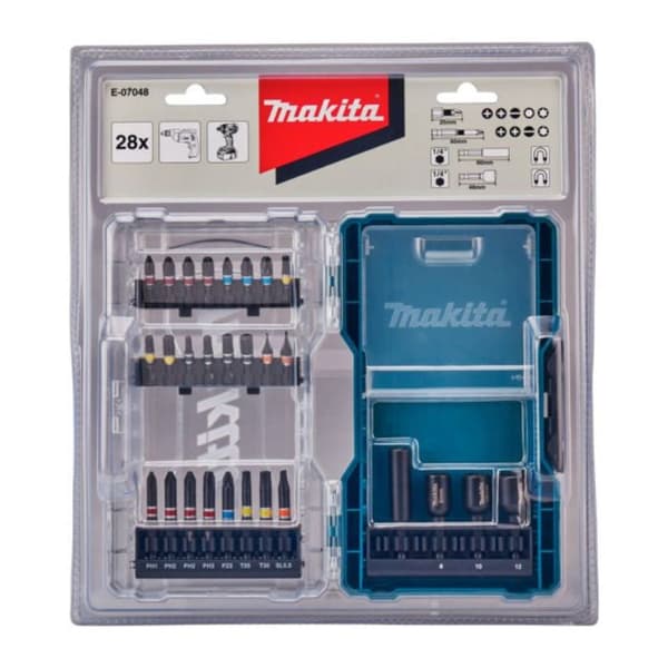 MAKITA 28-delat skruvset - E-07048