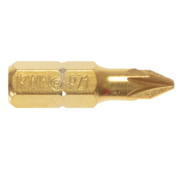 Skruvmejselbits - IRWIN - PZ2 - 25 mm - 2-pack - Titan