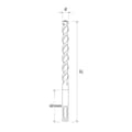 Miniatyrbild 2 av 4: IRWIN jigg SpeedHammer Plus SDS+ Bor 8x300mm Betongborr tegel granit