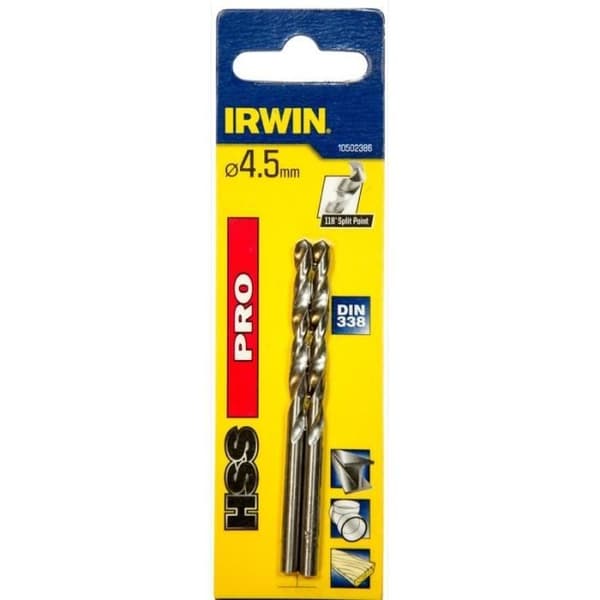 Pro cut markborr - IRWIN - DIN 338 HSS - 4,5x80 mm