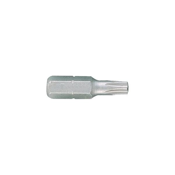 Torx-skruvmejselbits 1/4" - 25 mm - T25