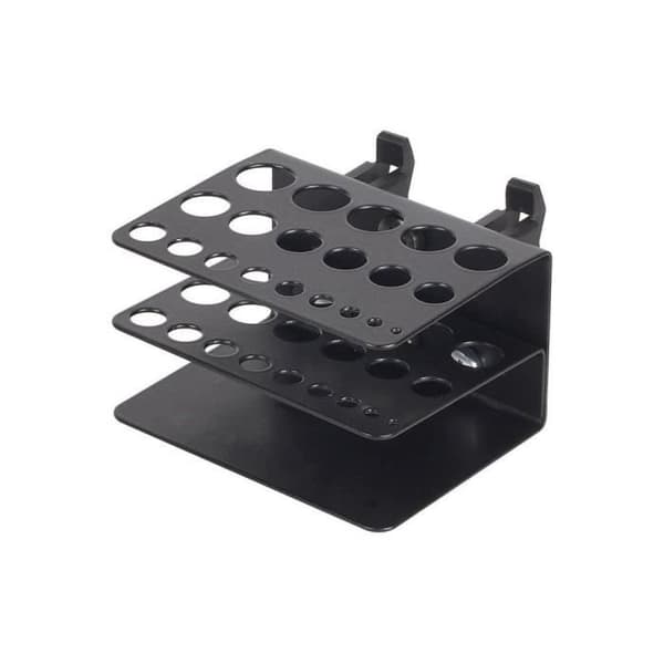 Stödskena för hålad skiva - WOLFCRAFT - Svart - Polyetylén - Kompatibel med 6085000/6086000