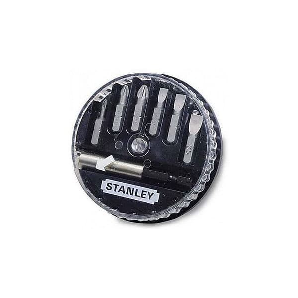 STANLEY 6-delad skruvmejselbitssats