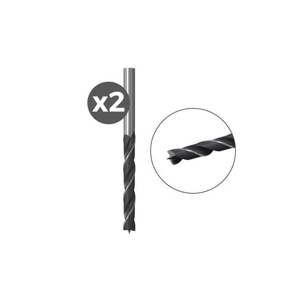 Förpackning med 2 träborr Hb 3 / 2k 530630 Fischer.