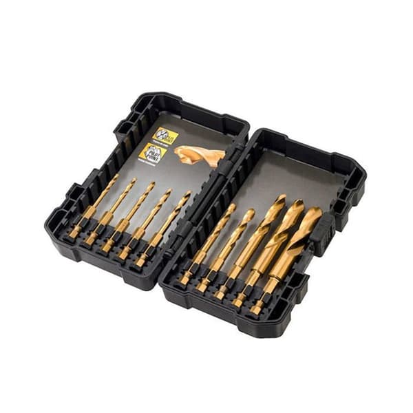 HSS-Tin titanmetallborrsats - DeWALT - DT50050-QZ - 10 stycken