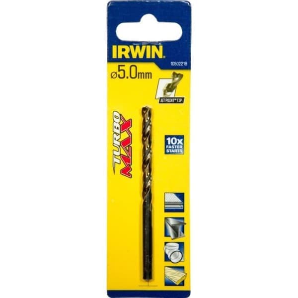 IRWIN HSS Turbomax metallborr 5x86 mm