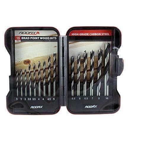 TIMCO Brad Forets i trä 15 delar - B15SET