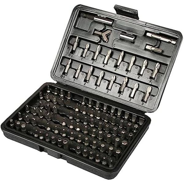 Benson Arrow Bit Set - 100 bitar med specialbitar och förvaringsbox