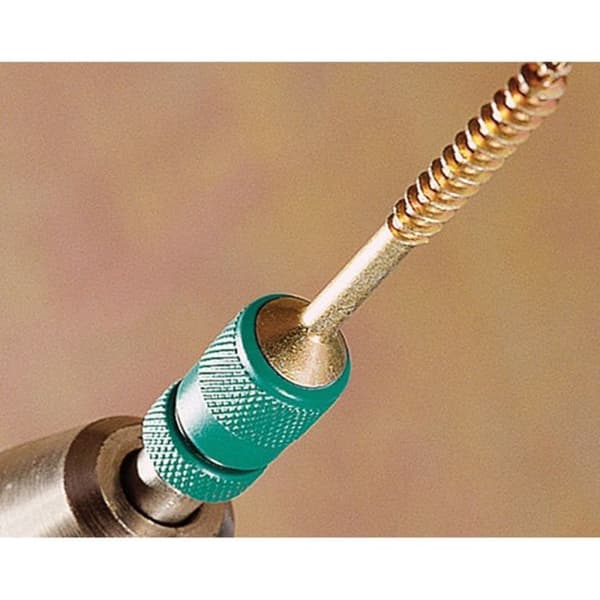 Magnetisk bitshållare med djupstopp - WOLFCRAFT - 2411000 - Grön - 6-sidig - L 60mm
