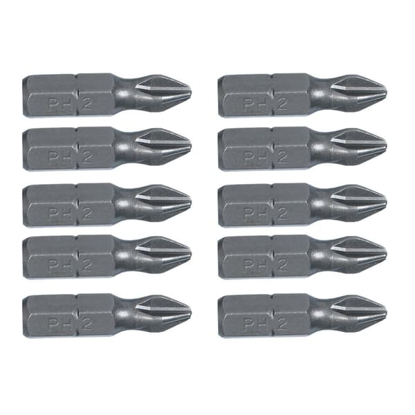 Skruvmejselbits PH2 x 25 mm, 10 st.