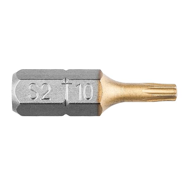 Ruuvimeisselin kärjet TX10 x 25 mm, 2 kpl.