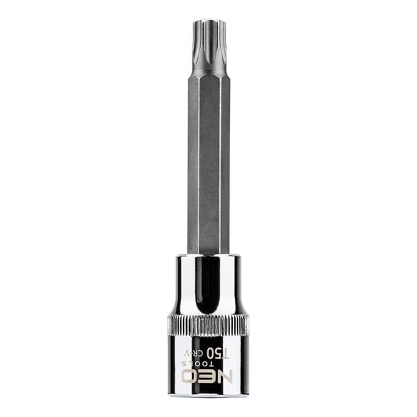 Torx bit på 1/2" fatning, T50 x 100 mm