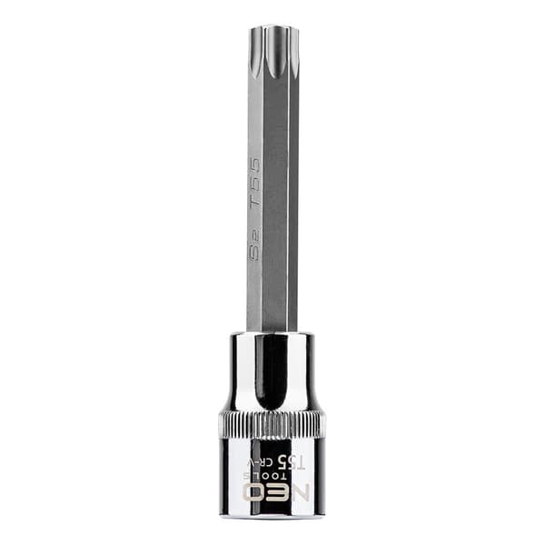 Torx bit på 1/2" fatning, T55 x 100 mm