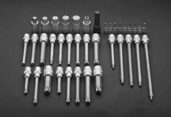 Torx 1/2" bits, sæt med 38