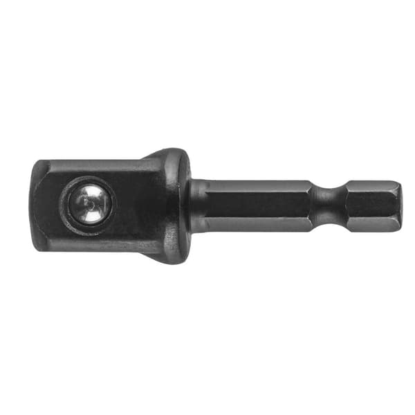 1/4" HEX til 1/2" firkantet adapter