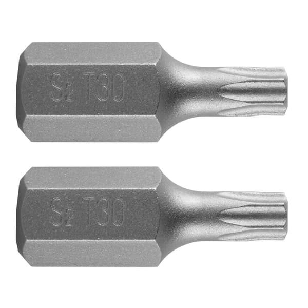 TORX bit T30 x 30 mm, S2 x 2 stk.