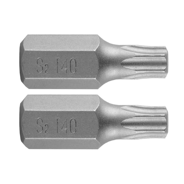 TORX bit T40 x 30 mm, S2 x 2 stk.