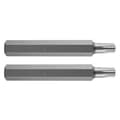 Miniatyrbillede 1 af 3: TORX bit T40 x 75 mm, S2 x 2 stk.