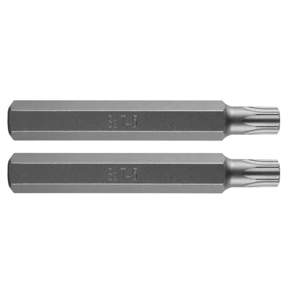TORX bit T45 x 75 mm, S2 x 2 stk.