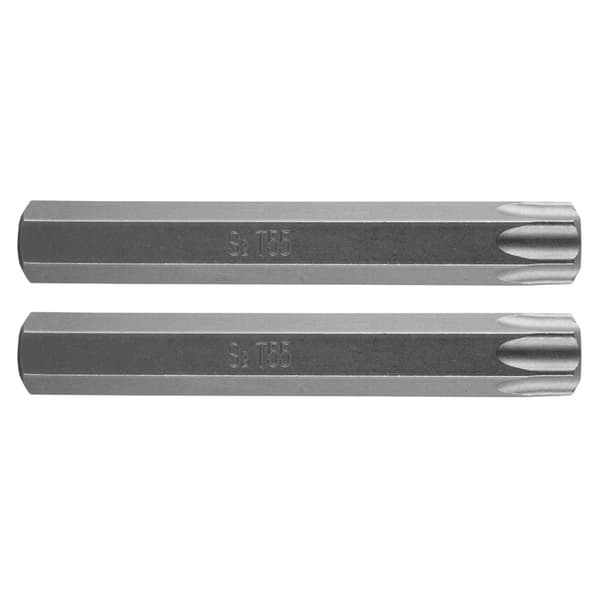 TORX bit T55 x 75 mm, S2 x 2 stk.
