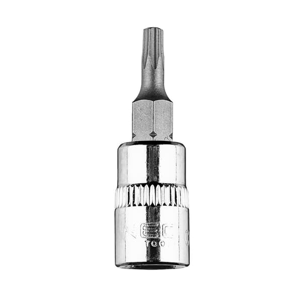 TORX TX15 bit på 1/4" fatning, kort, 37 mm