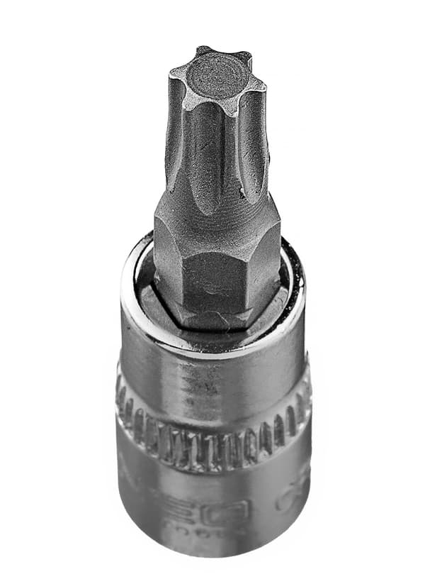 TORX TX30 bits på 1/4" hylsa, kort, 37 mm